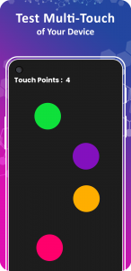 اسکرین شات 3 برنامه Touch Screen Test - Multi-Touc