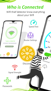 اسکرین شات 1 برنامه Who Use My WiFi?