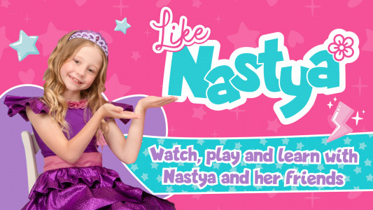 اسکرین شات 1 برنامه Like Nastya World games&video