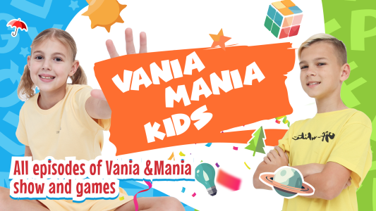 اسکرین شات 1 برنامه Vania Mania Kids Games & Video