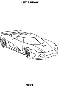 اسکرین شات برنامه How to Draw Cars 5
