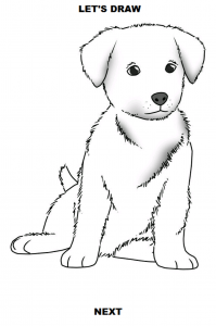 اسکرین شات برنامه How to Draw Dogs 6