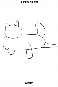 اسکرین شات برنامه How to Draw Cats 3