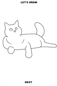 اسکرین شات برنامه How to Draw Cats 4