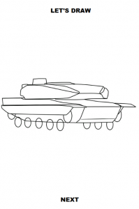 اسکرین شات برنامه Draw Battle Tanks 4