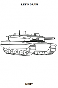 اسکرین شات برنامه Draw Battle Tanks 6