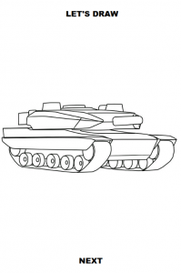 اسکرین شات برنامه Draw Battle Tanks 5