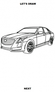 اسکرین شات برنامه Draw Cars: Luxury 4