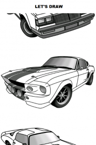 اسکرین شات برنامه Draw Cars: Muscle 1