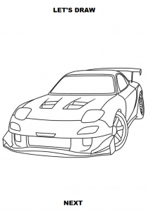 اسکرین شات برنامه Draw Cars: Sport 5