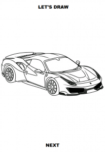 اسکرین شات برنامه Draw Cars: Super 6