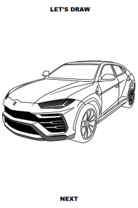 اسکرین شات برنامه Draw Cars: SUV 6