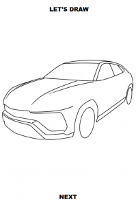 اسکرین شات برنامه Draw Cars: SUV 3