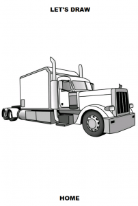 اسکرین شات برنامه Draw Semi Trucks 6
