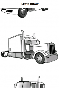 اسکرین شات برنامه Draw Semi Trucks 1