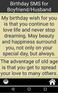 اسکرین شات برنامه Happy Birthday Cards & Quotes 7