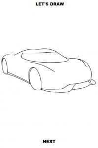 اسکرین شات برنامه How to Draw Cars 2 3