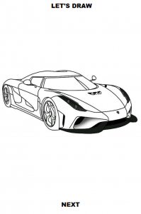 اسکرین شات برنامه How to Draw Cars 2 6