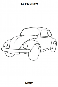 اسکرین شات برنامه Draw Cars: Classic 4