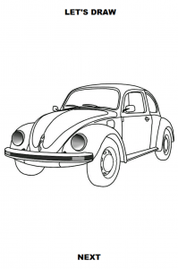 اسکرین شات برنامه Draw Cars: Classic 6