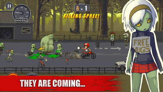 اسکرین شات بازی Dead Ahead: Zombie bike racing 1