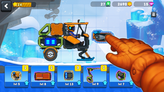 اسکرین شات 1 بازی Rovercraft 2: Race a space car