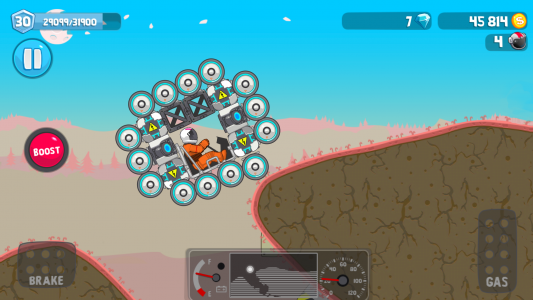 اسکرین شات بازی Rovercraft:Race Your Space Car 5