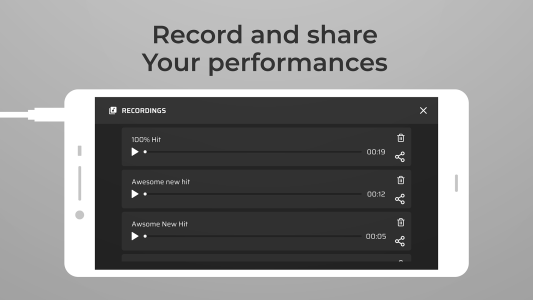 اسکرین شات 4 برنامه DJ Loop Pads - Music Maker