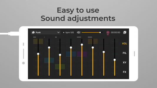 اسکرین شات 3 برنامه DJ Loop Pads - Music Maker