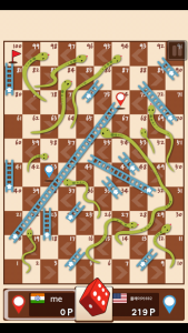 اسکرین شات 4 بازی Snakes & Ladders King