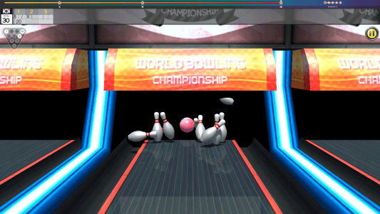 اسکرین شات 1 بازی World Bowling Championship