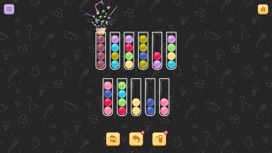 اسکرین شات 3 بازی Sorting Ball Quiz