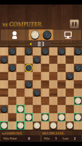 اسکرین شات بازی King of Checkers 5