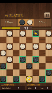 اسکرین شات بازی King of Checkers 6