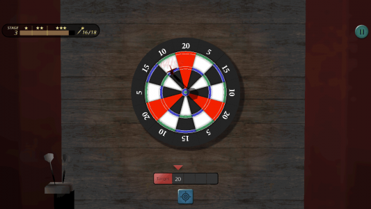 اسکرین شات بازی Darts King 2