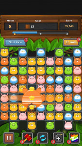 اسکرین شات 6 بازی Jungle Match Puzzle