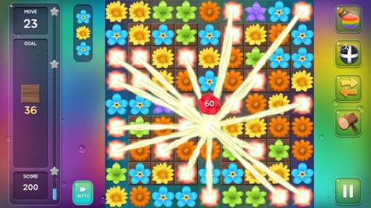 اسکرین شات بازی Flower Match Puzzle 1