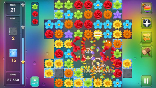 اسکرین شات بازی Flower Match Puzzle 3