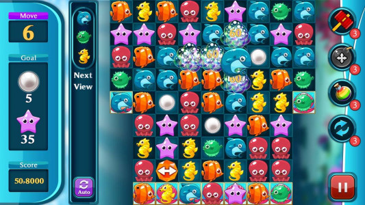 اسکرین شات بازی Ocean Match Puzzle 2