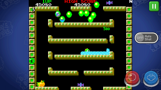 اسکرین شات بازی BUBBLE BOBBLE classic 1