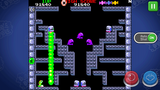 اسکرین شات بازی BUBBLE BOBBLE classic 2