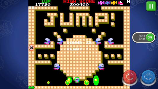 اسکرین شات بازی BUBBLE BOBBLE classic 5