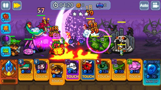 اسکرین شات بازی Monster Defense King 4