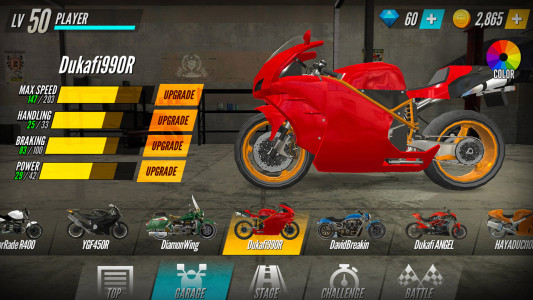 اسکرین شات 4 بازی Motorcycle Racing Champion