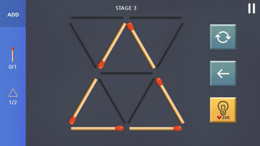 اسکرین شات بازی Matchstick Puzzle King 1