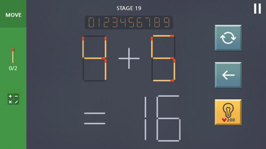 اسکرین شات بازی Matchstick Puzzle King 2