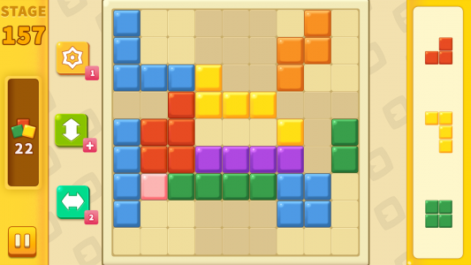 اسکرین شات 1 بازی Block Cross Puzzle