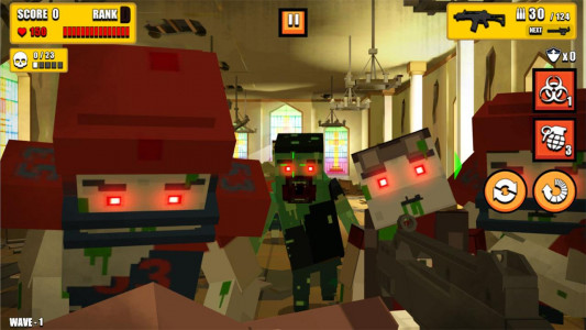 اسکرین شات بازی Pixel Zombie Hunter 4