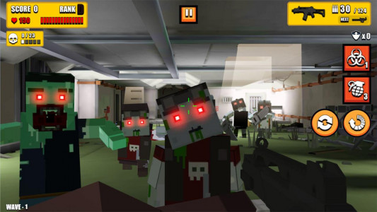 اسکرین شات بازی Pixel Zombie Hunter 2