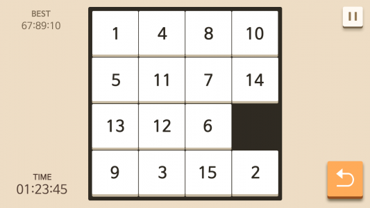 اسکرین شات 1 بازی Slide Puzzle King